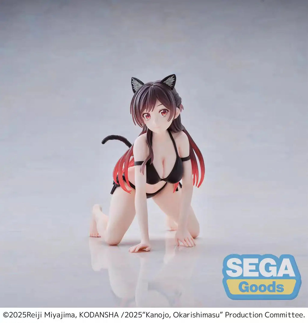 Original SEGA Yumemirize Kanojo Okarishimasu Mizuhara Chizuru Anime Figures Action Figure Model Decoration