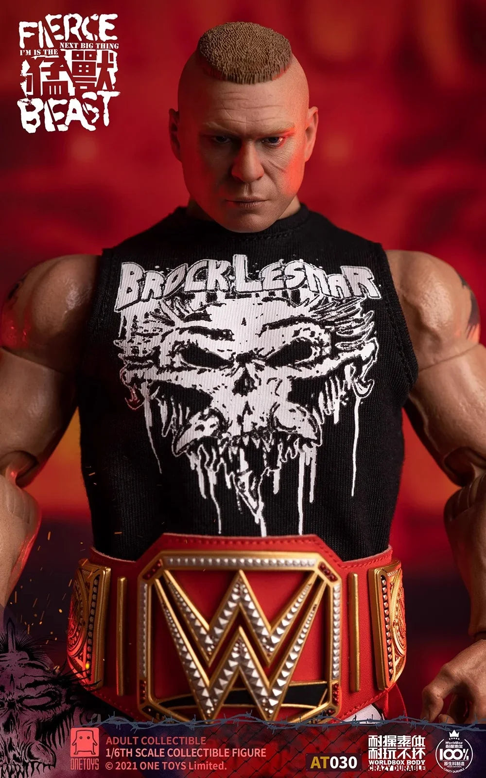 OneToys OT013 1/6 Scale Male Soldier Double Champion The Beast Incarnate Brock Lesnar Full Set 12" Action Figure Model Doll Toys