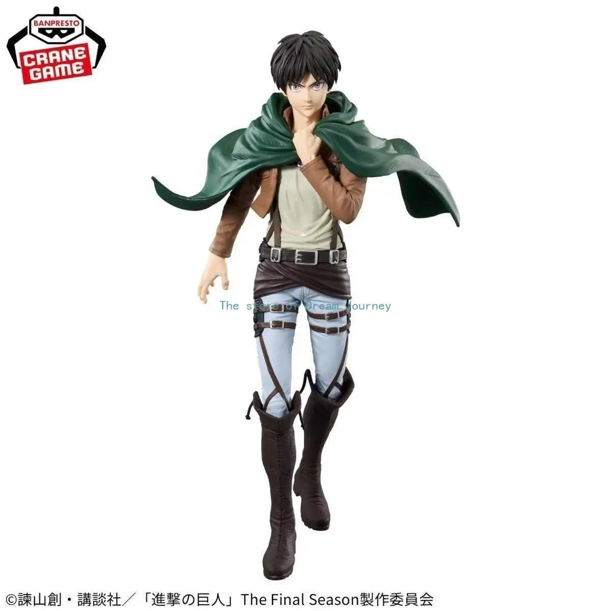 In stock, glasses factory, Attack on Titan, Grandista Eren, Captain Levi, scenery, figures