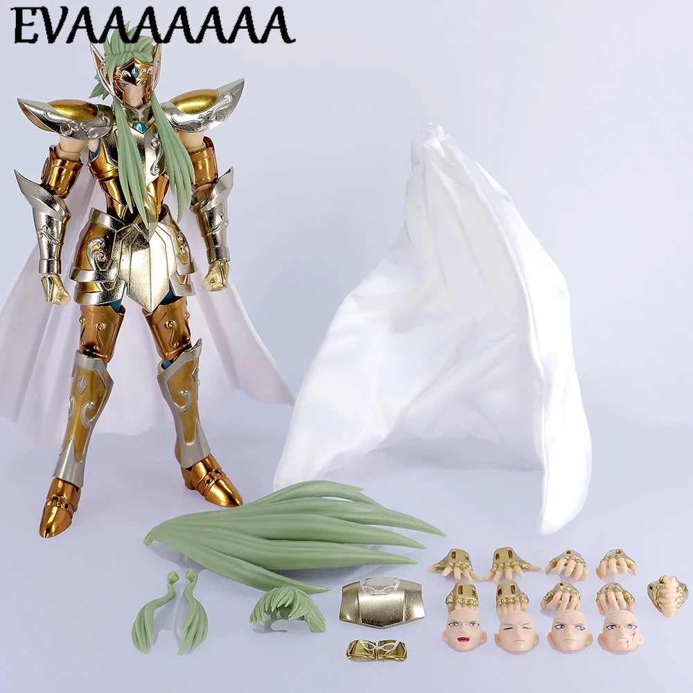 ST Model Saint Seiya Myth Cloth EX Aquarius Degel SS Ver. The Lost Canvas Gold Saint Knights of the Zodiac Saint Figures Models