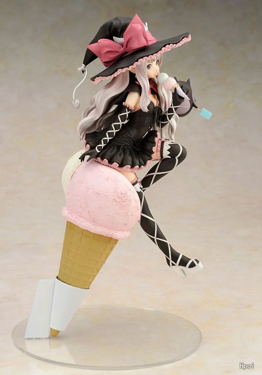 20CM Anime Shining Hearts Melty de Granite Sorbet Figure 1/8 Ice Cream Dress Up Model Toy Doll Aciton Figure PVC