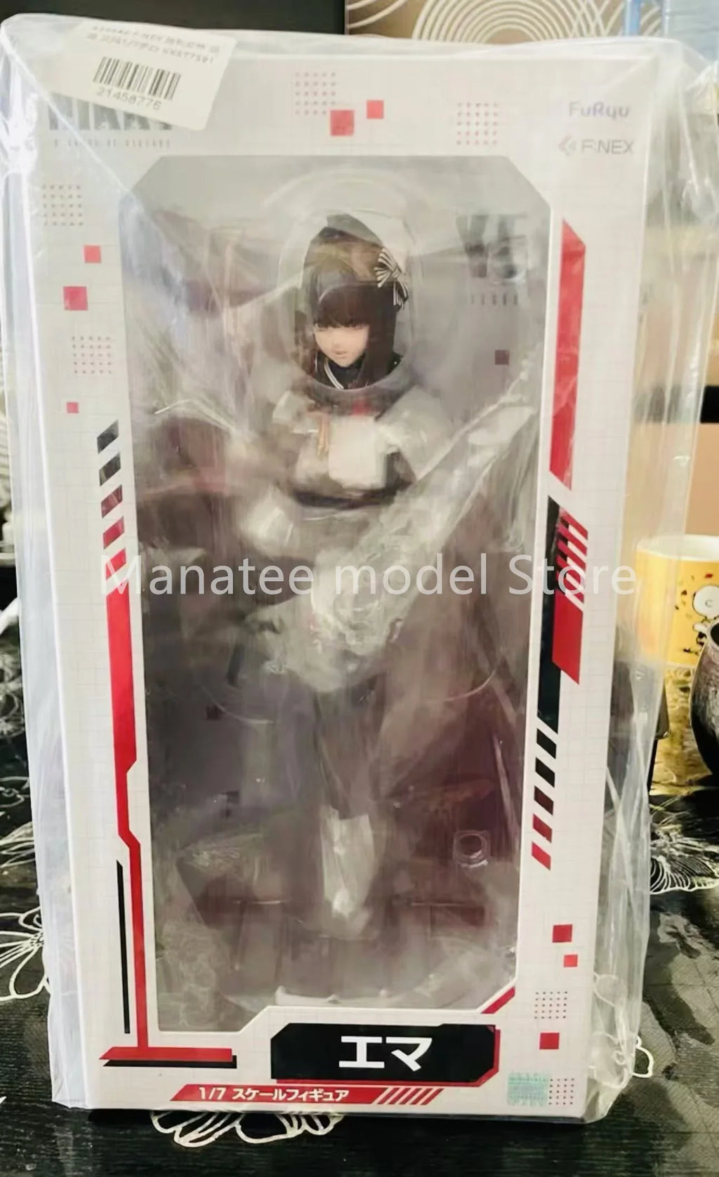 FURYU Original Goddess of Victory: Nikke Emma 1/7 PVC Action Figure Anime Model Toys Collection Doll Gift