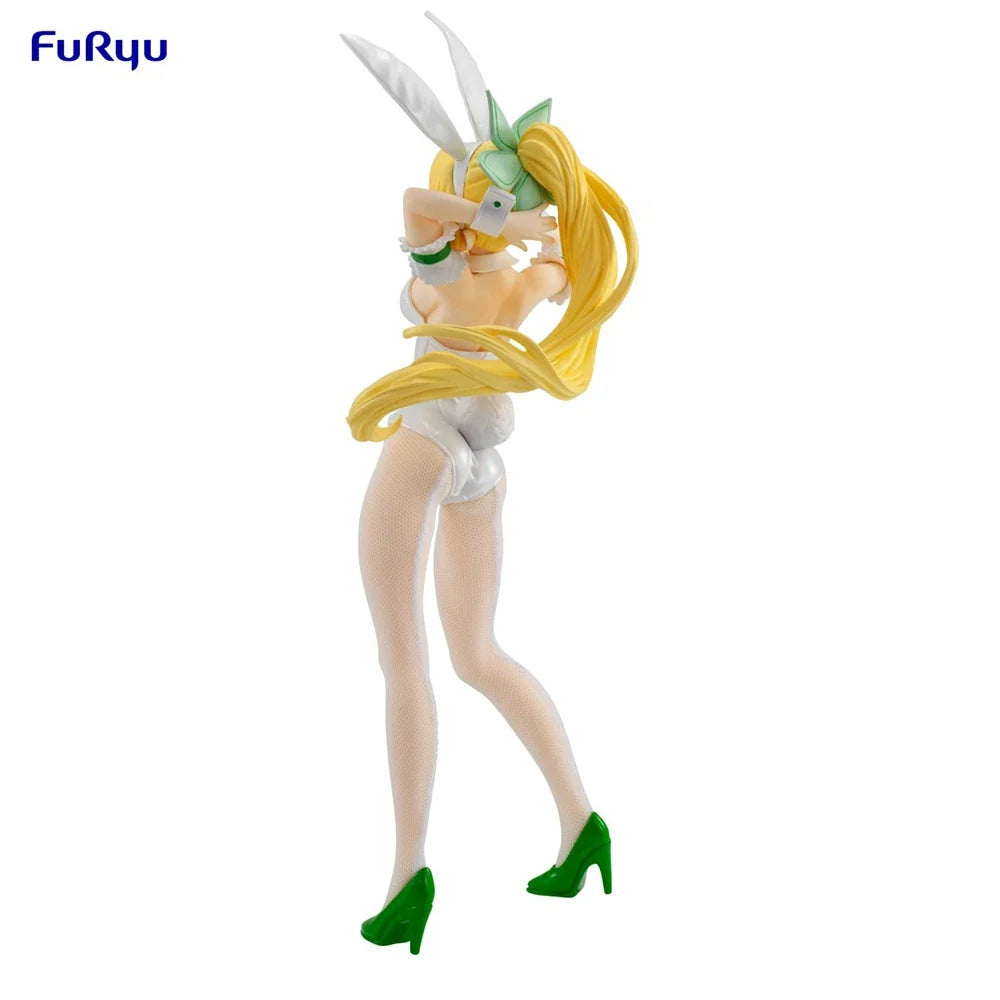 Original in Stock FuRyu BiCute Bunnies Sword Art Online Leafa Anime Figure Action Figure Collection Model Decoration Kawaii