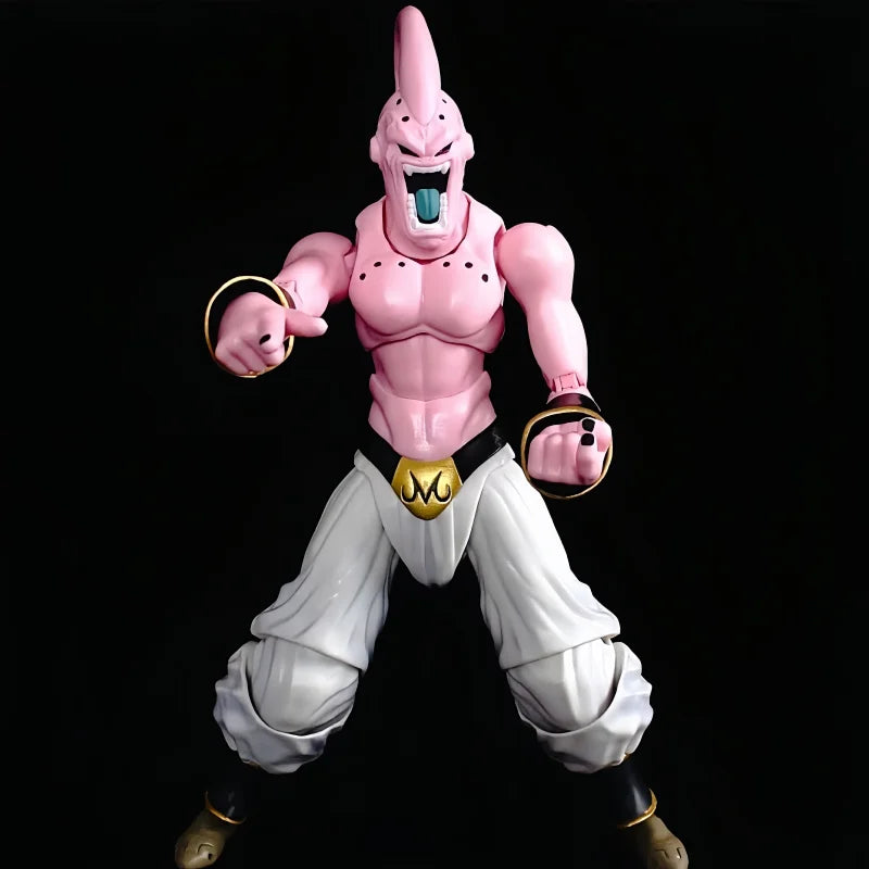 New Hot 24cm Anime Dragon Ball Sh Figuarts Majin Buu Pvc Movable Super Buu Action Figure Collection Model Toys For Birthday Gift