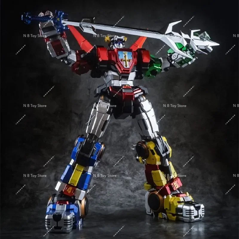 Metal Alloy Figure Voltron Defending, Transformation of Titan Power TP-01, TP01, TP01B, TP-01B, Beast, King Lion