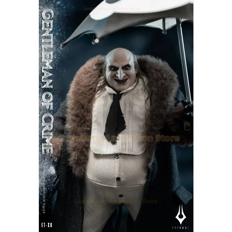 24-hour Shipping  ETX8 1/6Collectible Toys The Penguin Gotham Gentleman Villain Criminal Full Set 12inch Action Figure Model Toy