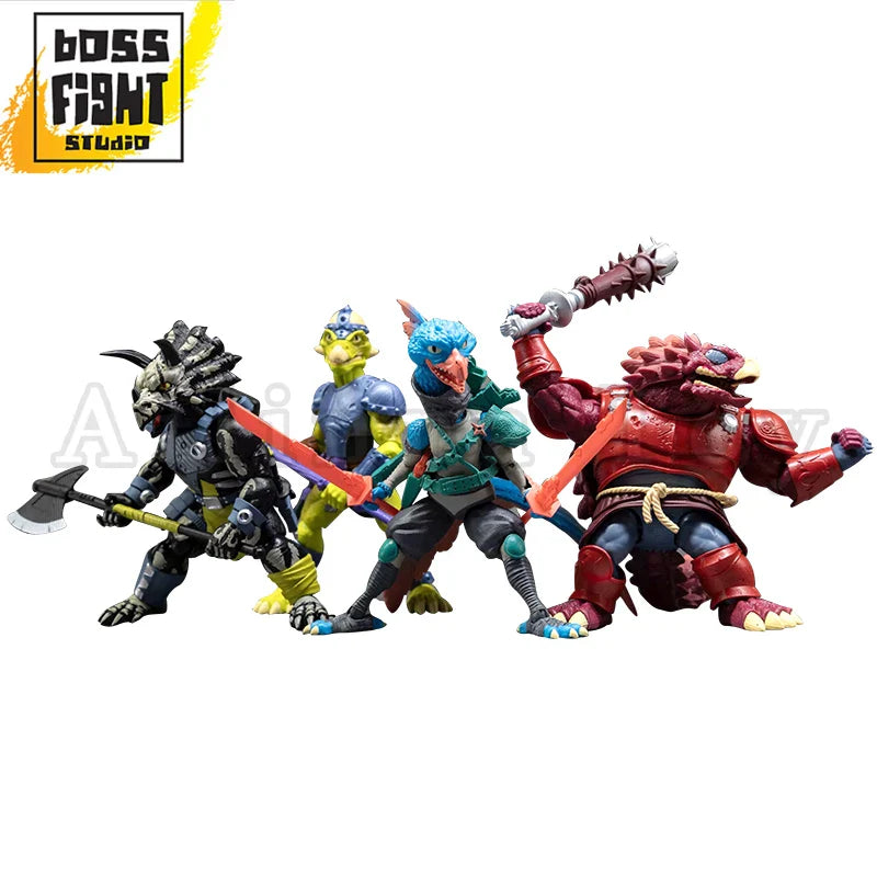 BFS 1/12 Actionfigur Saurozoic Warriors Triax Skiver Staze Akiden Pava Pergia Seph Rasan Anime Geschenk