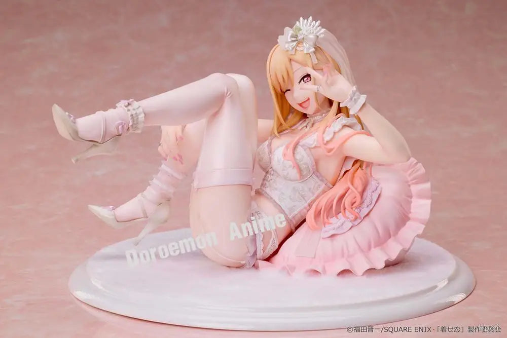 In Stock Original Aniplex+ My Dress-Up Darling Marin Kitakawa Strappy Nightgown 1/7 Beauty Girlfriend Figures Decoration Gifts
