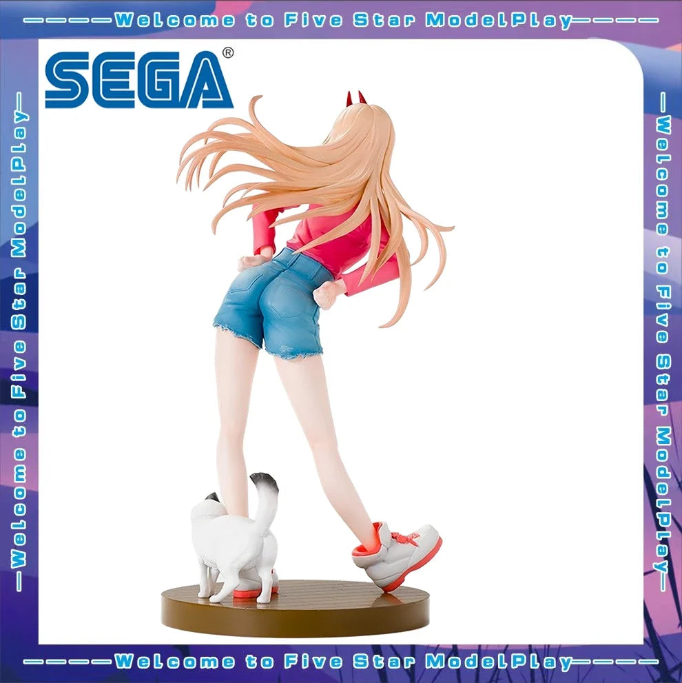 【FS】Original SEGA Luminasta CHAINSAW MAN POWER Figure Model Gift Collection Izumo