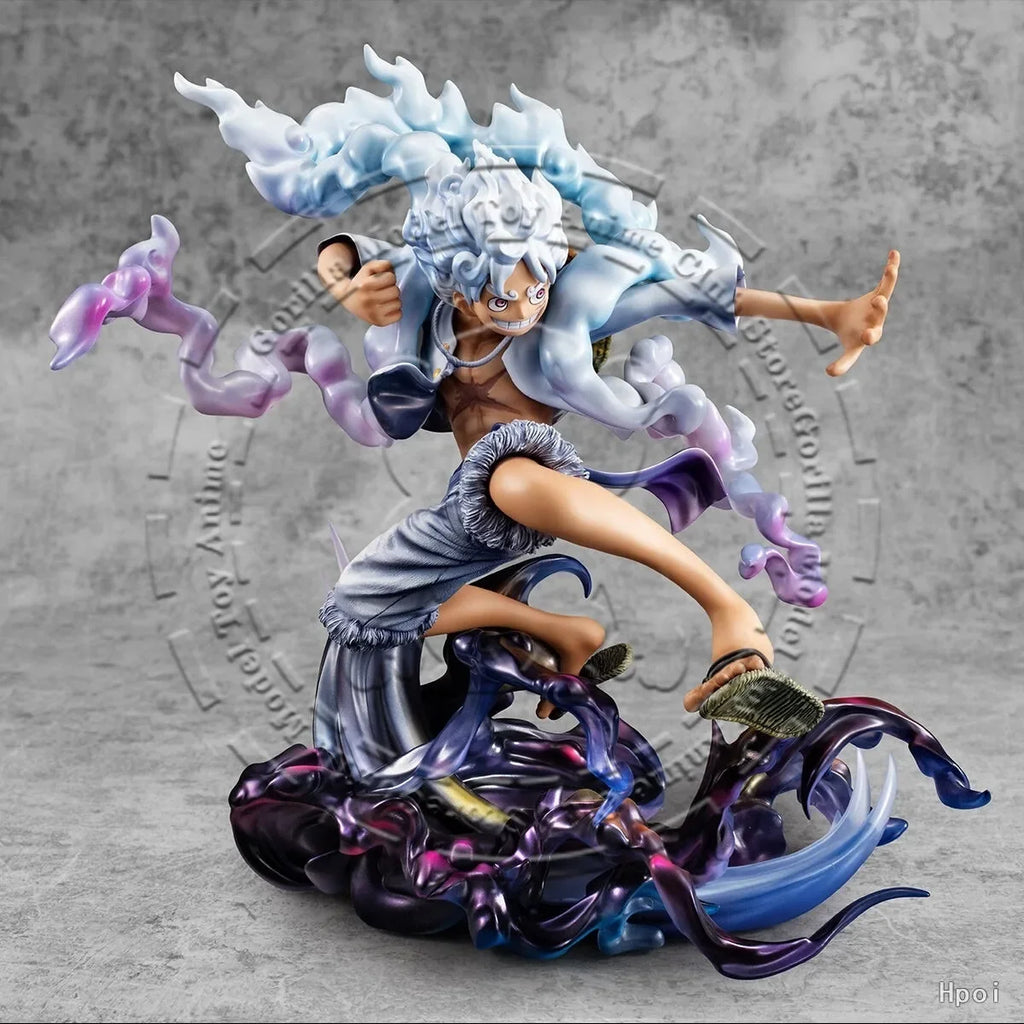 In Stock Original Genuine MegaHouse POP ONE PIECE Monkey D. Luffy 230mm Portrait of Pirates Figure Statue Collectible Toy Gift