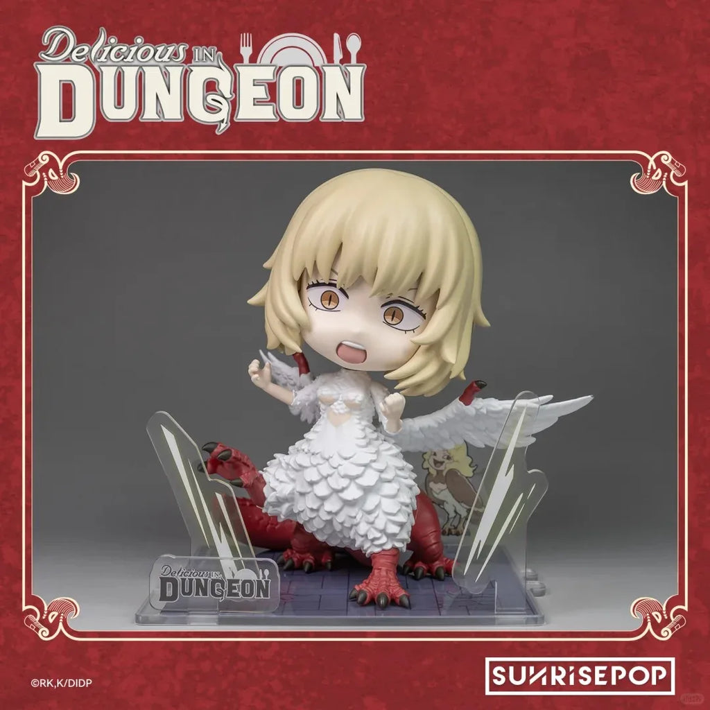 Original 16cm Sunrisepop Delicious In Dungeon Falin Touden Dragon Shape Anime Action Figure Model Desktop Toy
