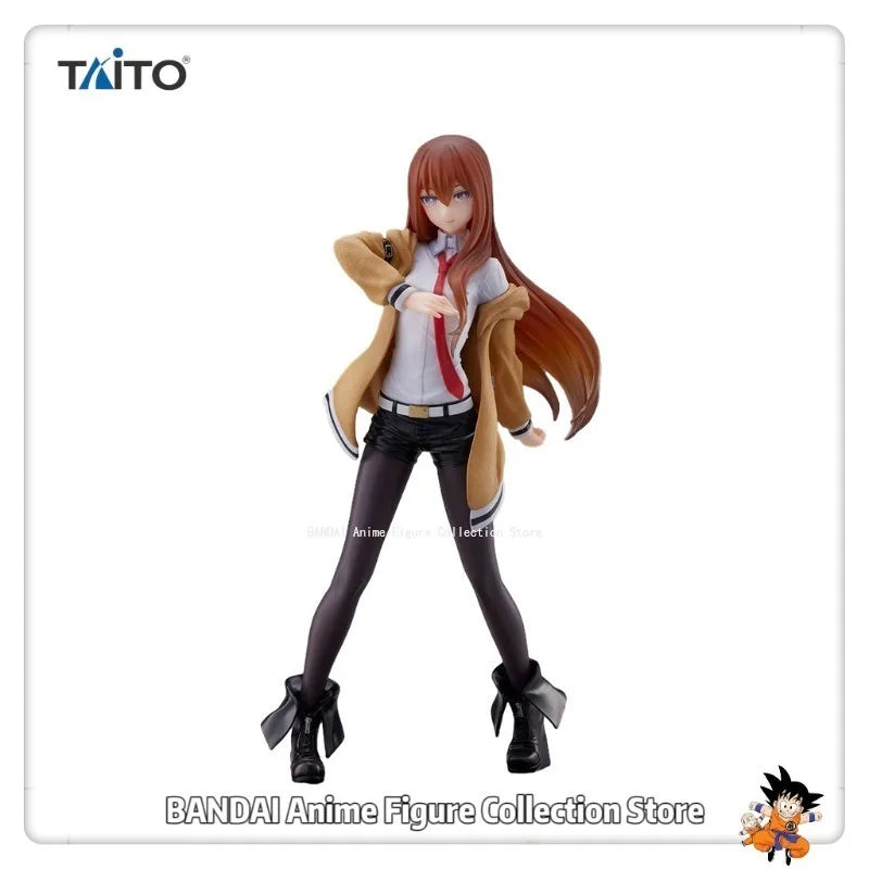 Auf Lager Original TAiTO Coreful STEINS GATE Makise Kurisu Animationscharaktere Figuren Sammlung Spielzeugmodelle Geschenke