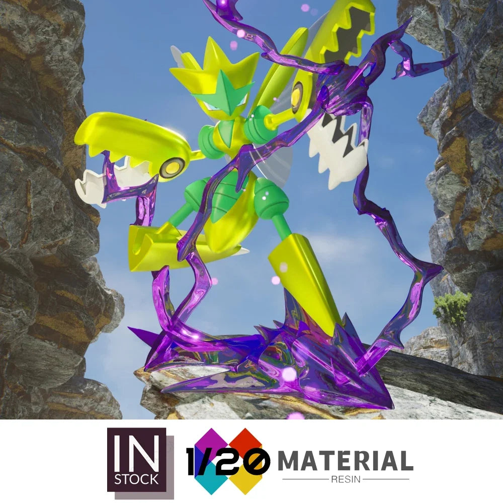 [In Stock]1/20 Resin Scale World [MEGAZZ] - Scyther & Scizor & Mega Scizor & Kleavor [Split RE-MENT]