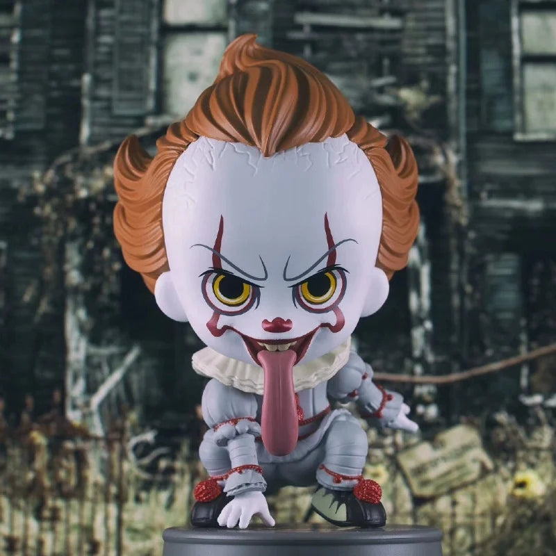 In Stock 100% Original Hottoys Cosbaby Pennywise It Movie Character Model Collection Artwork Q Version Doll Christmas Gifts Toys