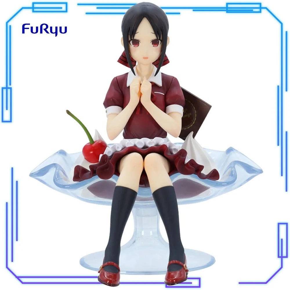 In Stock FuRyu Genuine Original Kaguya-sama Wa Kokurasetai: Ultra Romantic Shinomiya Kaguya 13cm Figure Collections Model Toys