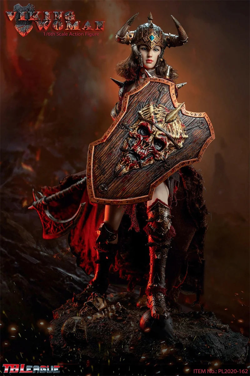 Tbleague Pl2020-162 1/6 Viking Woman Gladiator Helmet Sexy Female Warrior Suit Version For 12"  Action Figure Model Collection