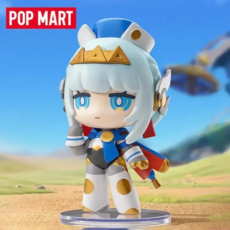 POP MART Genshin Impact New Year Gathering Q Version Mystery Box Blind Box Collectible Figurines Home Decor Guess Toy Bag Orname