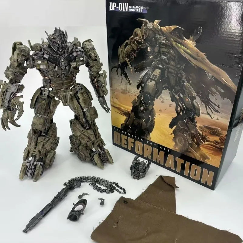 【In Stock】Transformed Toys MG Tank DP01V DP-01V 2.0 Extra Large Edition Older DLX Scale Action Robot 35cm Collection Model