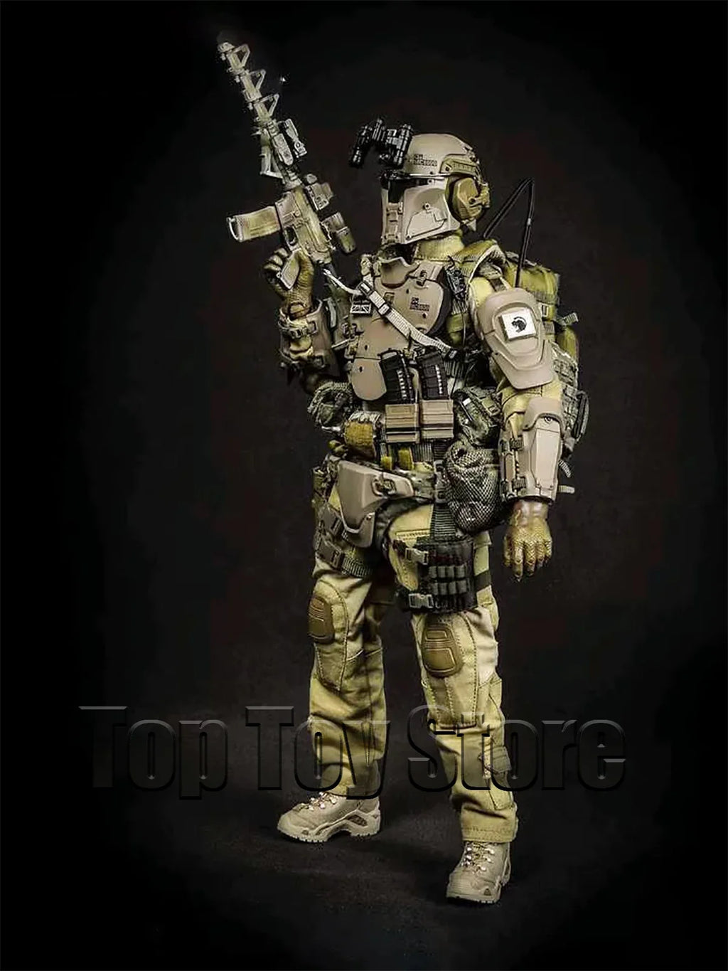 Original GWG004 Desert Raider 1/6 Male Soldier Military Action Figure Full Set Collectible Model Toys Gift