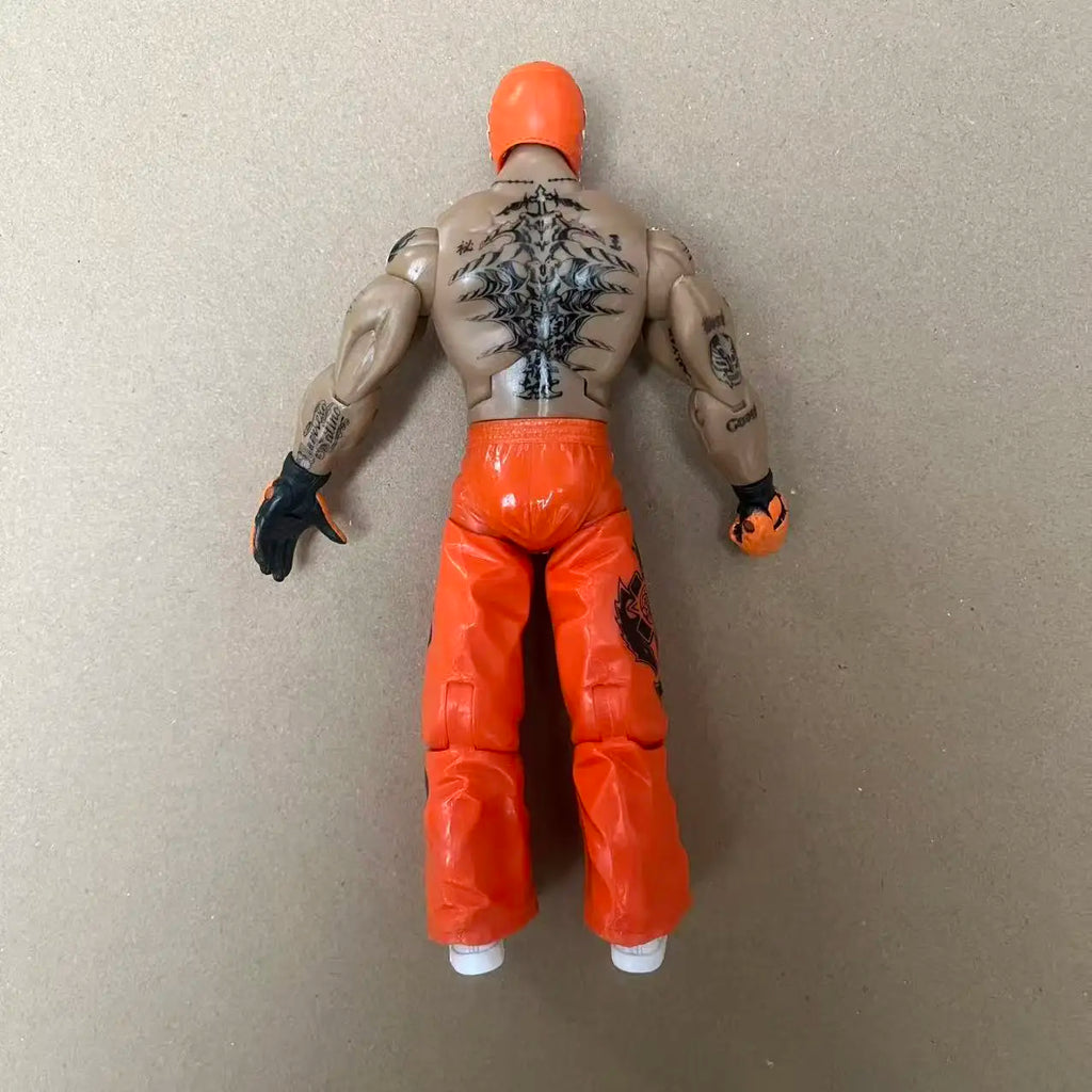 Rare Rey Mysterio Action Figure Wrestling Figure Display Collection Festival Gift