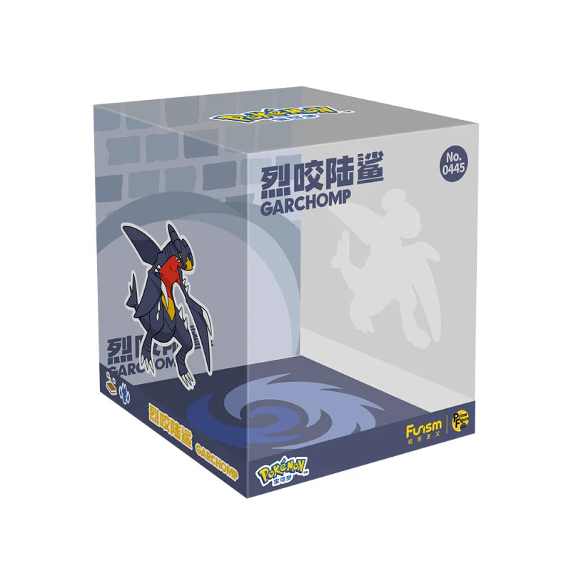 Funism Original Pokemon Action Figures Garchomp Exquisite Anime Game Figure Collectible Cartoon Model Ornament Kid's Toy Gift