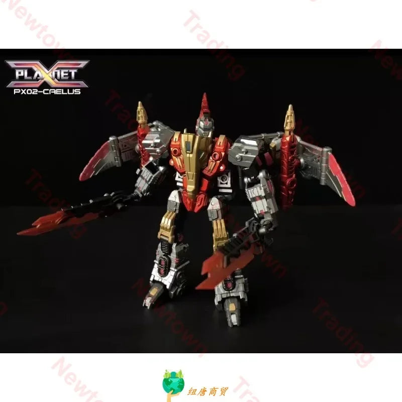 [IN STOCK] Transformation Planet X PX-02M PX02M Swoop Metallic Color Action Figure With Box