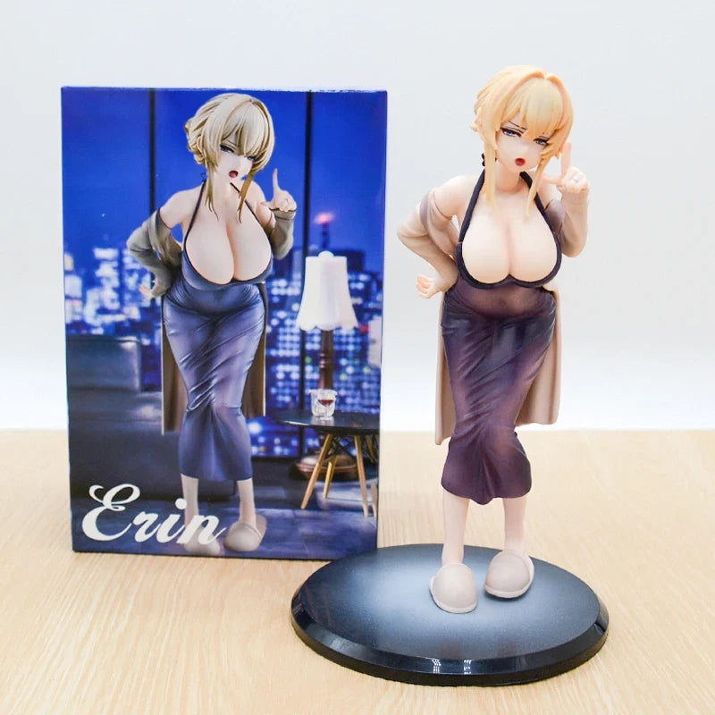 26cm Lucile Illustrated by Yuge Sexy Anime Bunny Girl Figure Hobby Sakura RABBIT GIRL Action Figure Adult Hentaii Model Doll Toy