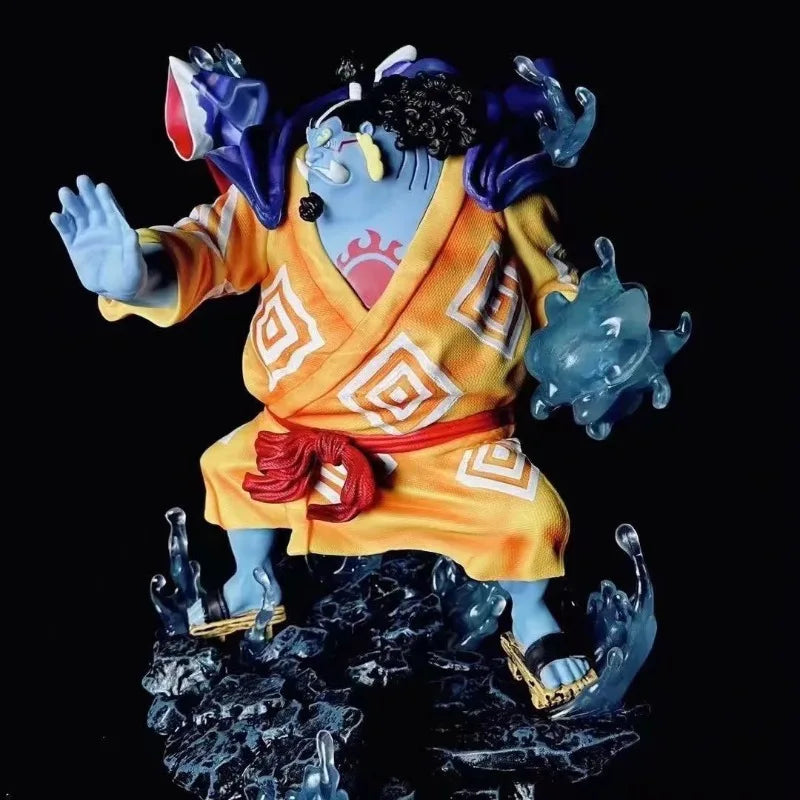 32cm ONE PIECE Figure Jinbe Dream Extremely Large Anime Collection Model Resin Desktop Ornament Decorations Children Toys Gifts
