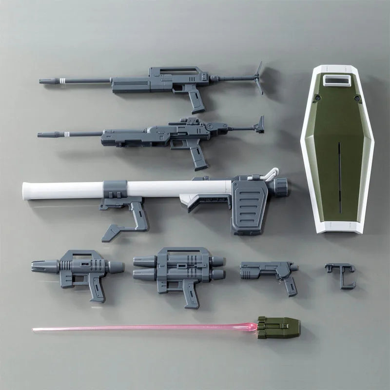 Bandai Original MG GM Sniper Custom RGM-79SC 1/100 Anime Action Figure Assembly Model Toys Ornaments Gifts For Children GUNDAM