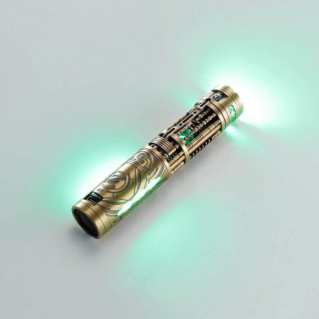 DamienSaber Lightsaber Electronic Kit for Moive Sabers Full Copper Core with Spinning Crystal