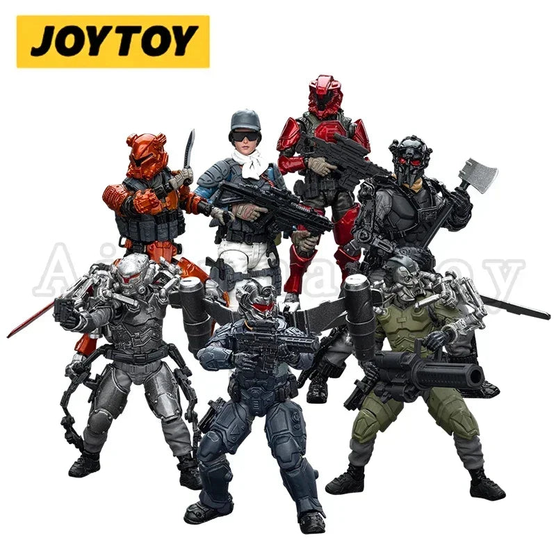JOYTOY 1/18 3.75 Action Figures Military Armed Force Series Anime Model Gift