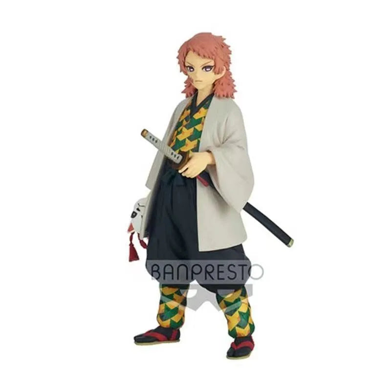 Bandai Original Banpresto Demon Slayer Kamado Tanjirou Sabito PVC Anime Action Model ornament Collection Figure Toy