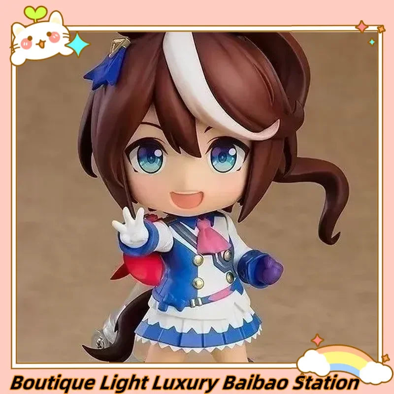 10cm Umamusume: Pretty Derby Cute Edition Anime Figure Collectible Ornament Doll Cartoon Models For Game Girls Boys Gift