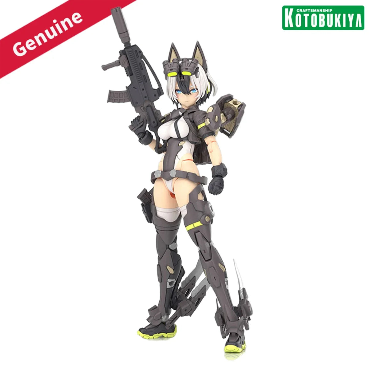 Original Genuine Kotobukiya Model Kits Megami Device (35) Yggdrasis Garm Ripper Original Character Action Assembly Mecha Girl