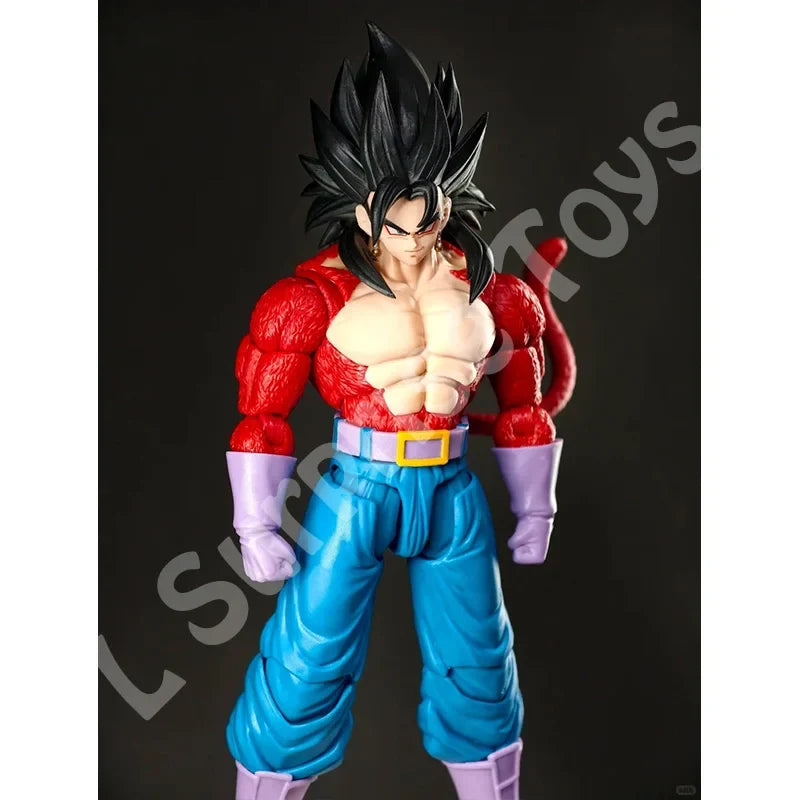 In Stock Mythos Anime Studio Dragon Ball Super Saiyan 4 Vegito Limit Break Anime Action Figures Model Toys Gifts