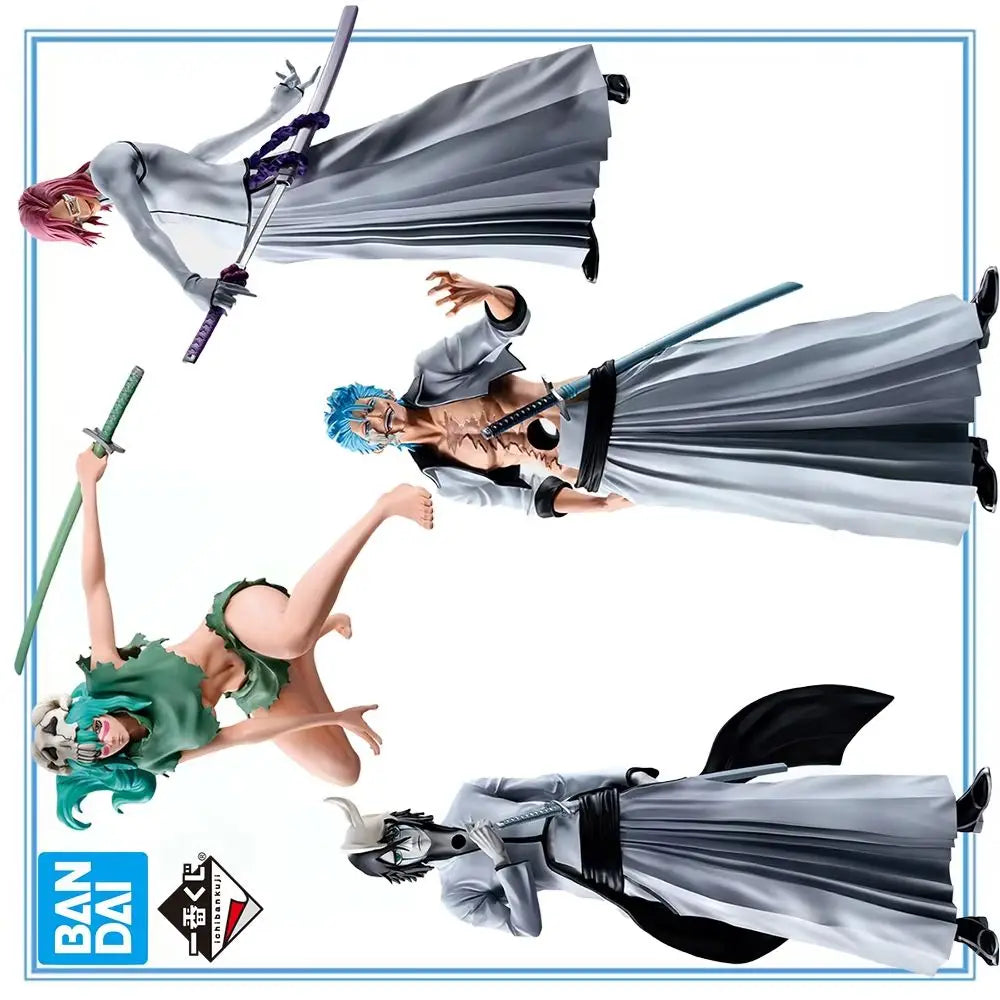 100% Original Bandai Spirits Ichiban Kuji Bleach Ulquiorra Cifer Bleach Szayelaporro Granz Nelliel Tu Oderschvank Anime Figure
