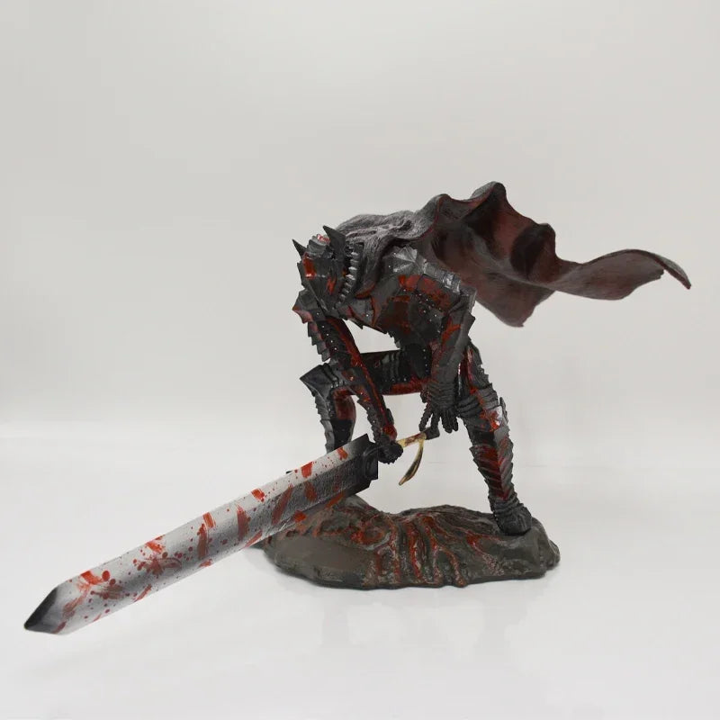 23cm Berserk Guts Anime Figure Berserker Armor L Action Figure Berserk Black Swordsman/Zodd Figurine Collectible Model Doll Toys