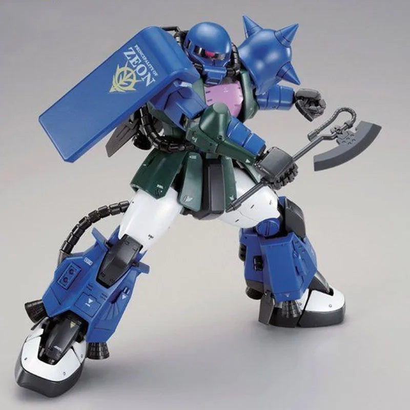 Bandai Original MG ZakuⅡ High Mobility Type MS-06R-1A 1/100 Anime Action Figure Assembly Model Toys Gifts For Children GUNDAM