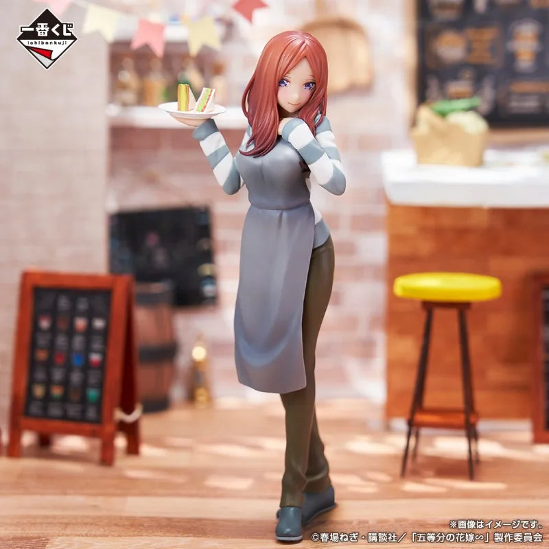 In Stock Bandai Ichiban The Quintessential Quintuplet Ichika Nakano Nino Miku Itsuki 5 Years Later Figure Anime Action Model Toy