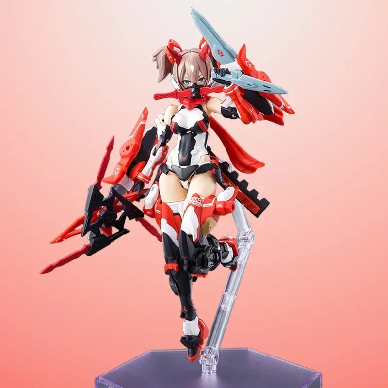 Kotobukiya Original Goddess Device 6.4 Zhuluo Archer 5.3 Ninja Action Figure Assembly Model Toys Collectible Model Gifts Forboys
