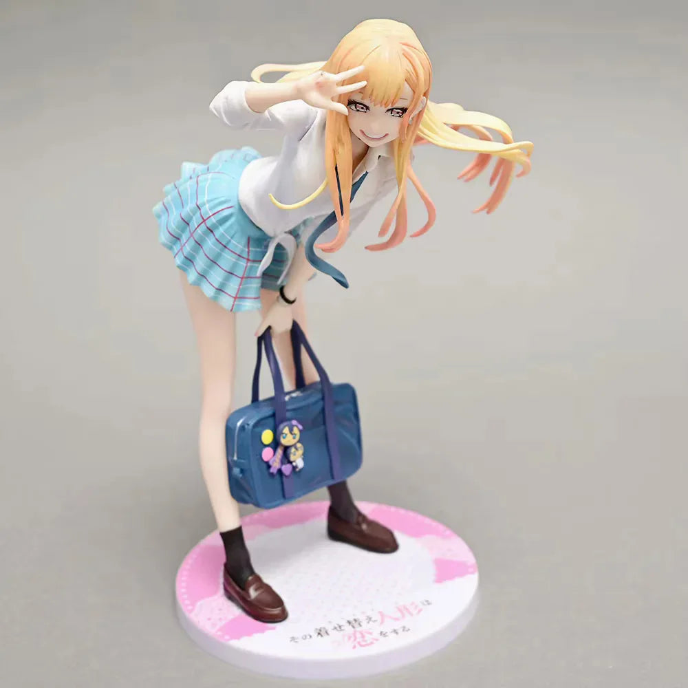 Action Figure Uniformed Anime Girl Model Figure Collectible Boxed Action Toy Figure Second Dimension Teenage Girl Theme Figurine