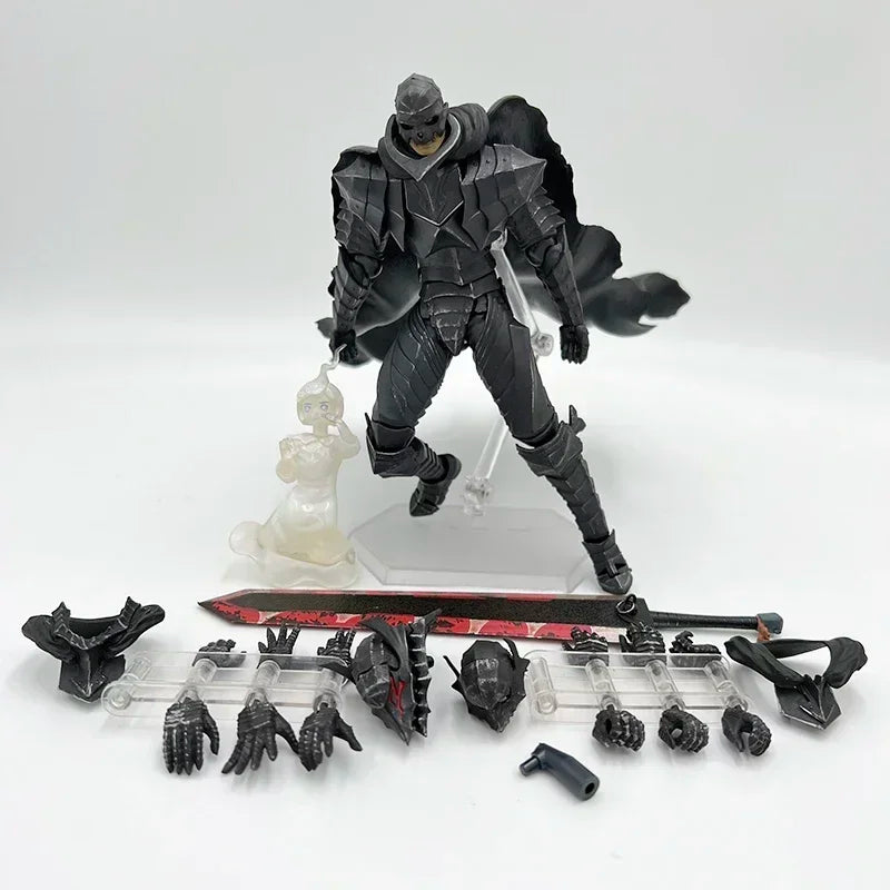 23cm Berserk Guts Anime Figure Guts Berserker Armor Action Figure Berserk Zodd L size Figurine Collectible Model Doll Toys Gifts