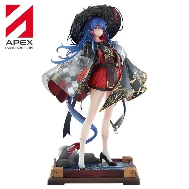 Arknights CH'EN The Holungday Anime Actionfiguren 25,7 CM PVC Sammlermodell Figur Geschenke Original APEX Toys Anime-Serie