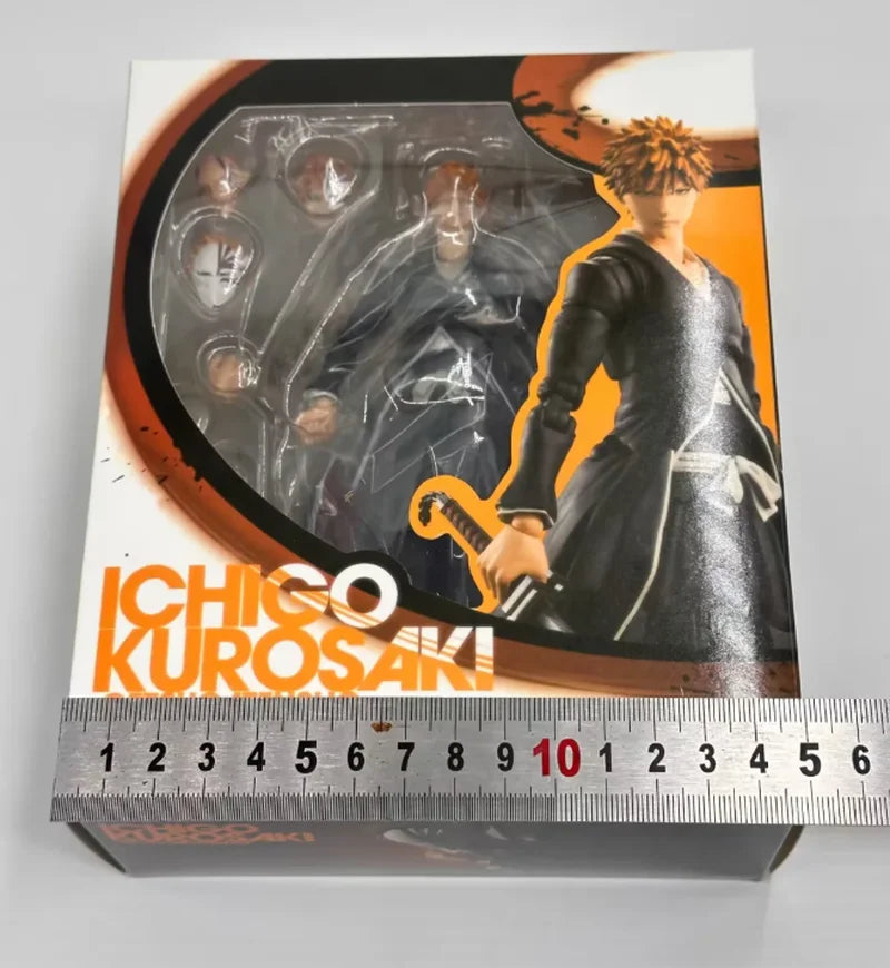 Presale Shf Bleach Ichigo Kurosaki -Getsugatensho- Anime Action Figure Collectible Model Toys Ornaments Gift Children