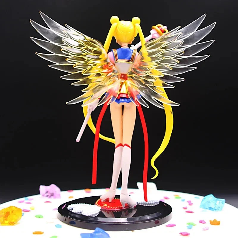 New Eternal Sailor Moon Tsukino Usagi Anime Figure Decoration Collection Doll Action Model Toys for Birthday Gifts