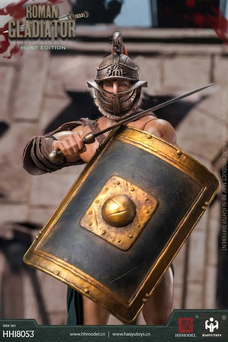 HHMODEL & HAOYUTOYS HH18053 1/6 Kaiserliche Legion Römische Gladiatoren Jagd-Edition Komplettset 12'' Actionfigur Modell Spielzeug auf Lager