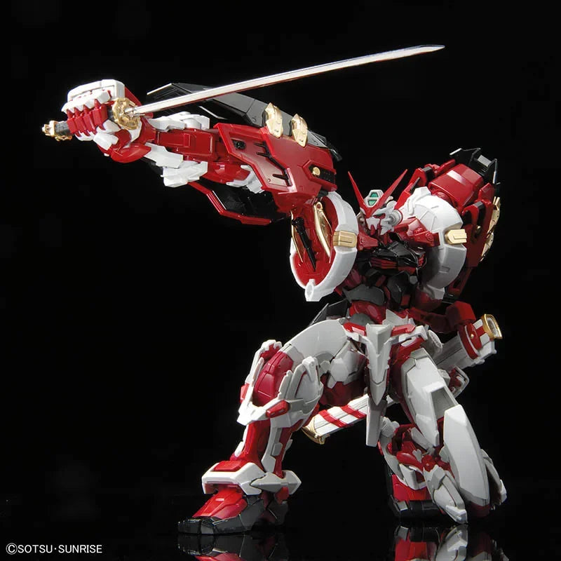 Bandai Original GUNDAM HIRM 1/100 GUNDAM ASTRAY RED ERAME POWEREO RED Anime Action Figure Assembly Model Toys Collectible Model