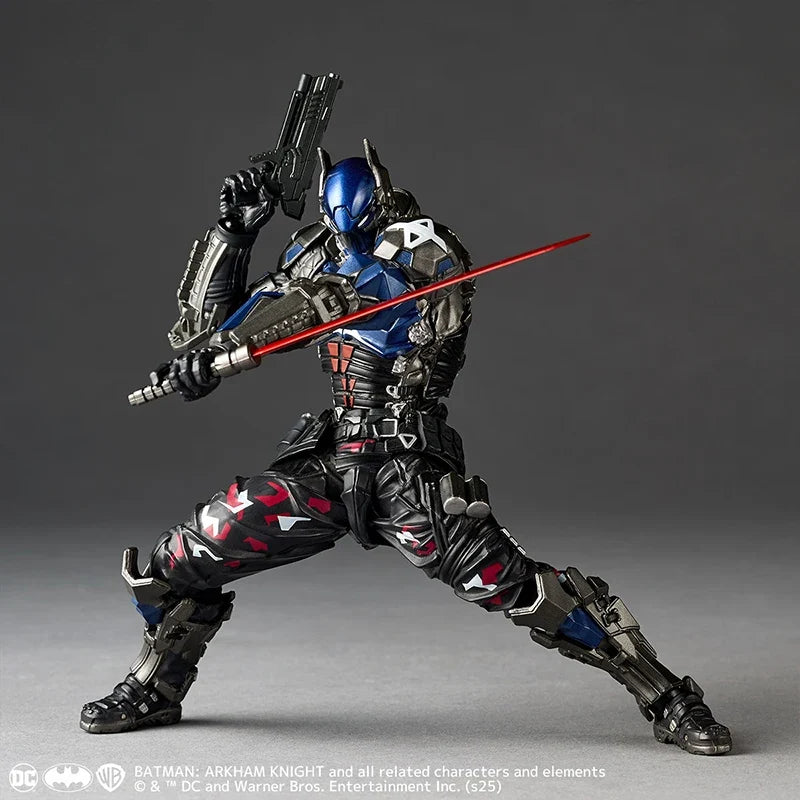 Original Kaiyodo Revoltech Amazing Yamaguchi Batman Arkham Knight Ver 1.5 In Stock Anime Action Collection Figures Model Toys