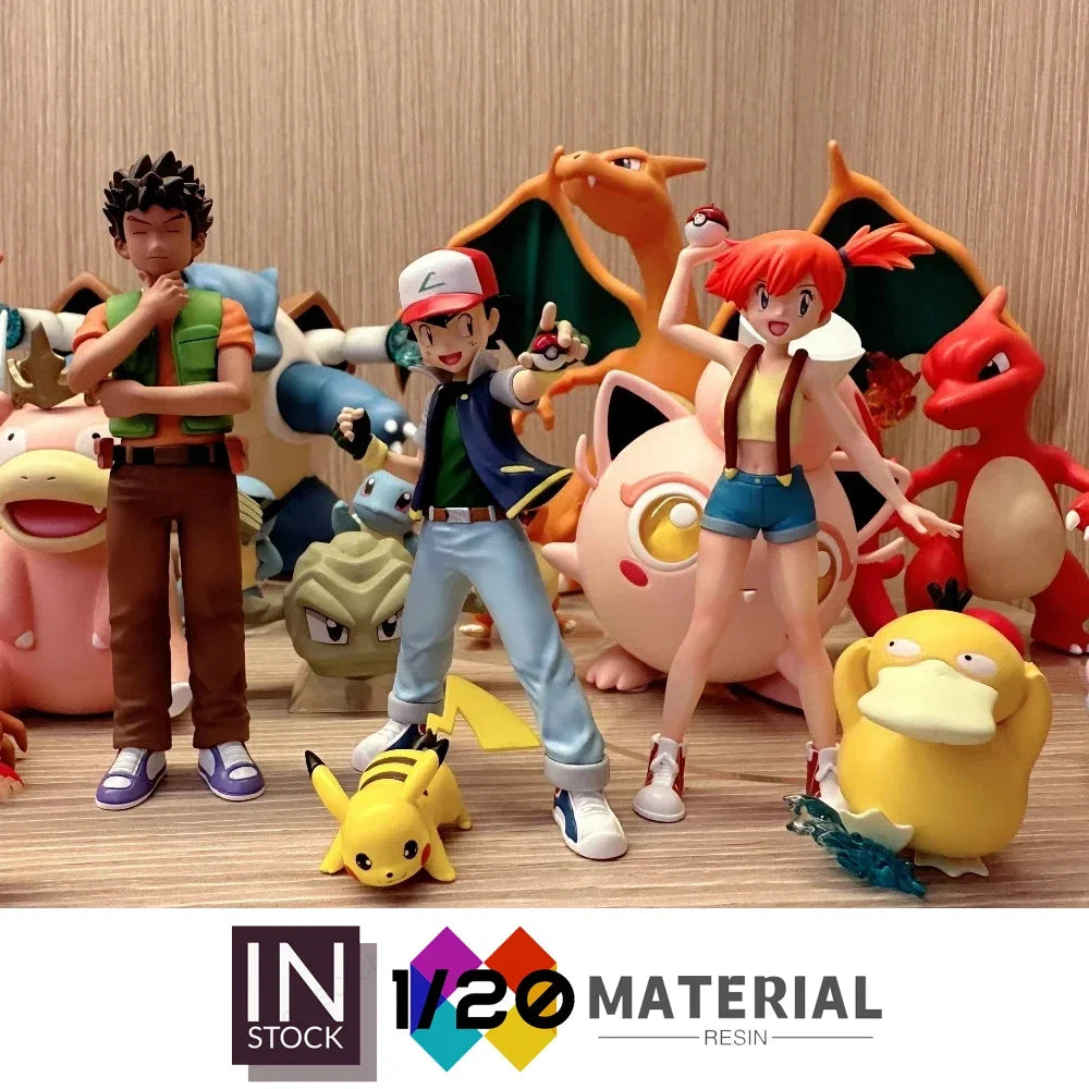 [In Stock]1/20 Resin Scale World [STS] -Misty & Psyduck