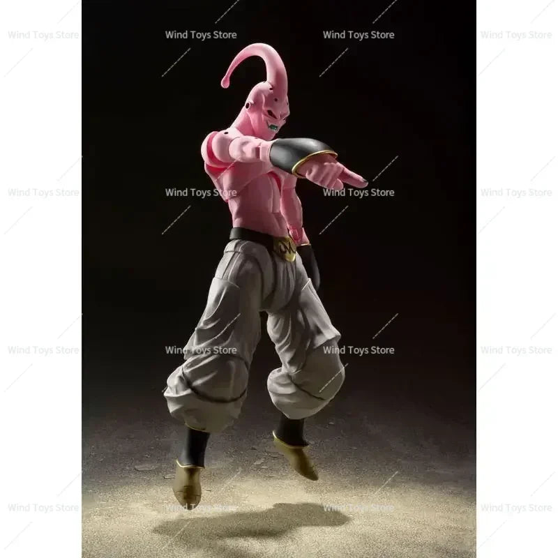 In Stock Bandai Original S.H. Figuarts Majin Buu Evil Dragon Ball Z Anime Action Figure Model Toy Collection Gift